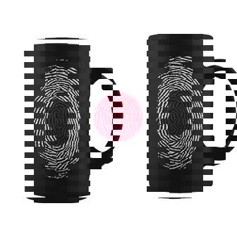 Japon Drapeau Empreinte Digitale Pays Racines Souv Tasse - Cadeauxyz