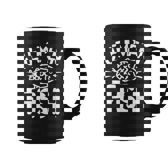 Je M'en Fish Poisson Jeu De Mot Humour Sarcasme Pécheur Tasse - Cadeauxyz