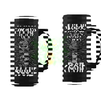 Je M'en Fous Je Suis Un Crocodile Crocodile Mignon Tasse - Cadeauxyz