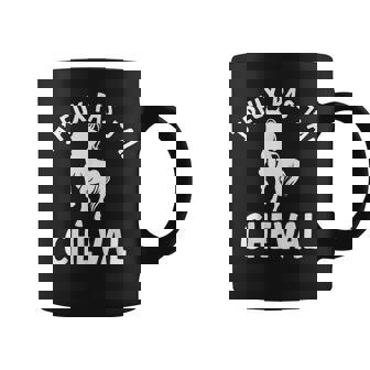 Je Peux Pas J'ai Cheval Cadeau Équestre Cavalière Tasse - Cadeauxyz