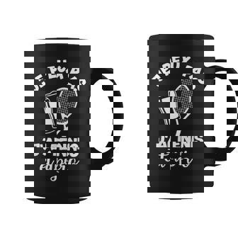 Je Peux Pas J'ai Tennis Et Apéro Humour Entraineur Tennis Tasse - Cadeauxyz