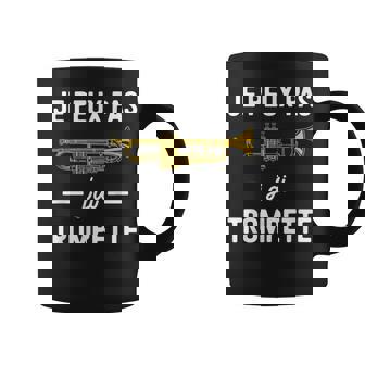 Je Peux Pas J'ai Trompette Humour Trompettiste Musicien Tasse - Cadeauxyz