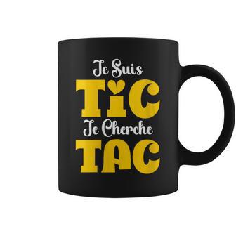 Je Suis Tic Je Cherche Tac Déguisement Tic Et Tac Duo Tasse - Cadeauxyz