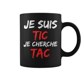 Je Suis Tic Je Cherche Tac Déguisement Tic Et Tac Duo Tasse - Cadeauxyz