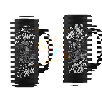 Je Suis Un Mec Simple Moto Et Apéro Rétrointage Fan Humour Tasse - Cadeauxyz