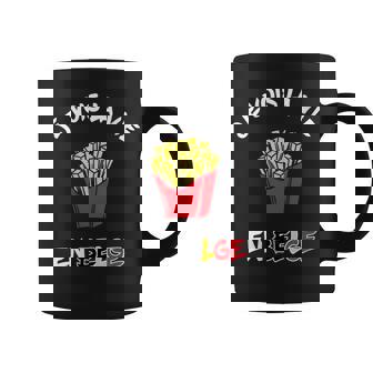 Jeois Laie En Belge Frites Drapeau Belgique Humour Tasse - Cadeauxyz