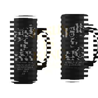 Jesus Is King Jesus John 14 6 Christian Religious On Back Coffee Mug - Seseable