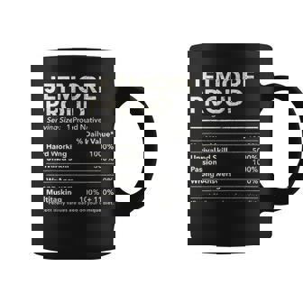 Jetmore Kansas Proud Nutrition Facts Coffee Mug - Thegiftio UK