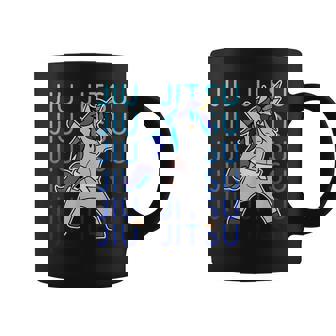 Jiu Jitsu Dabbing Unicornio Para Niñas Bjj Taza de café - Regaloses