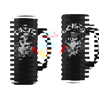 Joueurs De Guitare Et Batteur Amusants En Forme De Pieuvre Tasse - Cadeauxyz