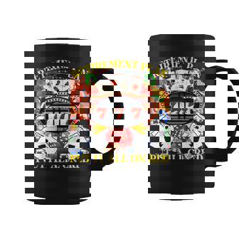 Jubilación Lo Puso En Rojo Divertido Casino Juego Meme Taza de café - Regaloses