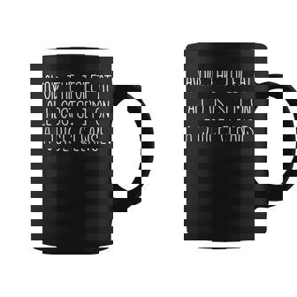 Juice Cleanse Detox Juicing Tank Top Graphic Print Coffee Mug - Monsterry