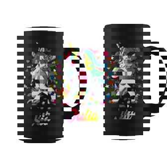 Julia Nombre Personalizado Regalo Cumpleaños Unicornio Taza de café - Regaloses