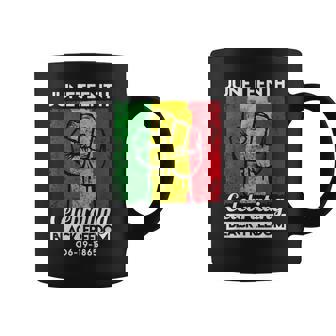 Juneteenth Celebrating Freedom 06-19-1865 Graphic Print Coffee Mug - Monsterry