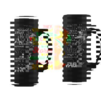Juneteenth I Am The Storm Women Black History Month Graphic Print Coffee Mug - Monsterry