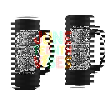 Juneteenth Vibes Freedom Ancestors Melanin African Men Women Graphic Print Coffee Mug - Monsterry