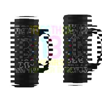 Juntos 13 Años Forever To Go 13 Aniversario Taza de café - Regaloses