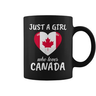 Just A Girl Who Loves Canada Travel Football Canada Tassen - Geschenkecke