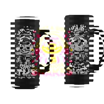 Just a Girl Who Loves Hognose Snakes Graphic Print Coffee Mug - Monsterry