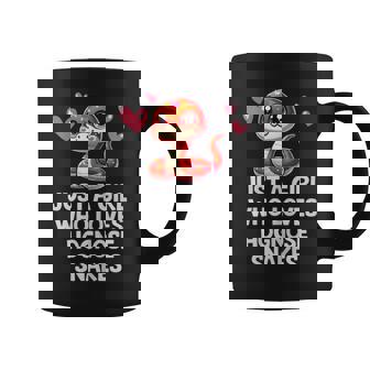 Just a Girl Who Loves Hognose Snakes For Snakes Lovers Graphic Print Coffee Mug - Monsterry
