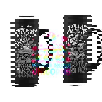 Just A Girl Who Loves Monster Trucks And Unicorns Coffee Mug - Monsterry