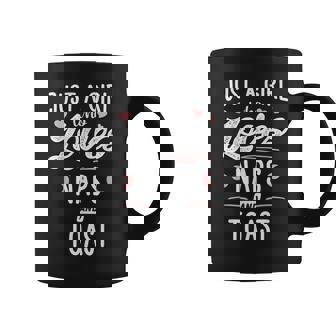 Just A Girl Who Loves Naps And Toast Cadeau Pour Tasse - Cadeauxyz