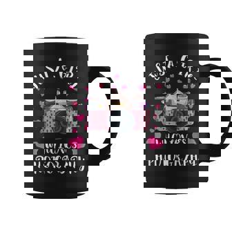 Just A Girl Who Loves Photography Camera Photographer Graphic Print Coffee Mug - Monsterry
