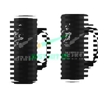 JUST HIT IT Weed Cannabis 420 Enthusiasts Graphic Print Coffee Mug - Monsterry