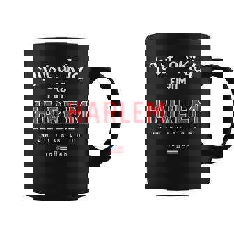Just a Kid From HARLEM New York City NYC New York NY Graphic Print Coffee Mug - Monsterry
