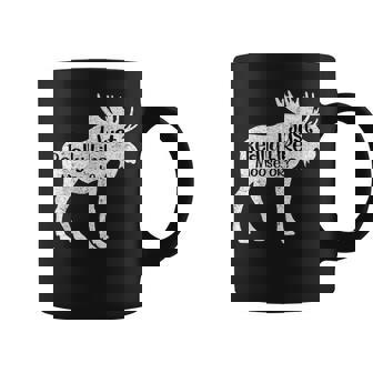 I Just Really Like Moose Ok Mooses T-Shirt Tee Graphic Print Coffee Mug - Monsterry