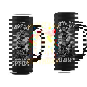 Kaiju Birthday Party Japan Monster Dinosuar It's My Birthday Coffee Mug | Mazezy