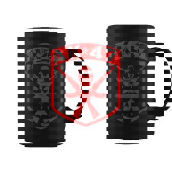 Kalashnikov Skull Ak-47 Pistola De Rifle De Asalto Taza de café - Regaloses