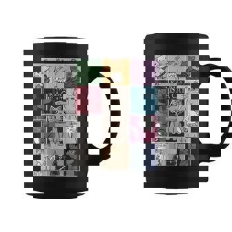 Karma Is A Cat FUNNY Graphic Print Coffee Mug - Monsterry
