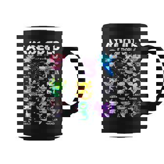 Kawaii Axolotls Of The World Graphic Axolotl Animals Coffee Mug | Mazezy