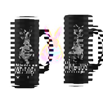 Kawaii Rabbit Hare Night Hooper Night Bunny 8-Bit Pixel Art Tank Top Graphic Print Coffee Mug - Monsterry