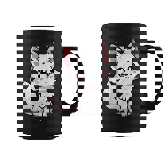 Kawaii Renard Arctique Blanc Pour Les Amoureux Des Renards Tasse - Cadeauxyz