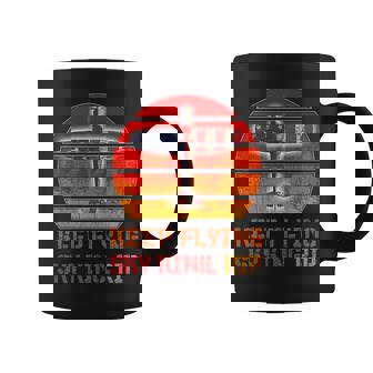 Keep Flying Sky King RIP Aviation Fallen Veteran Pilot Premium Graphic Print Coffee Mug - Monsterry