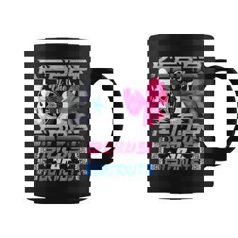 Keeper Of The Gender Burnouts Or Bows Gender Reveal Party Coffee Mug - Seseable