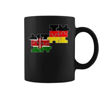 Kenya Germany Flag German Kenyan Tassen - Geschenkecke