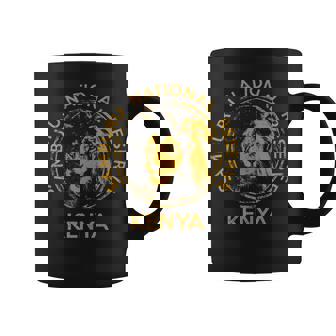 KENYA Lion Samburu National Reserve African Safari Tank Top Graphic Print Coffee Mug - Monsterry