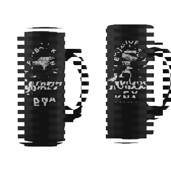 Kenya Mombasa African Safari Graphic Print Coffee Mug - Monsterry