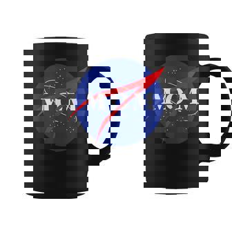 Kids Space Birthday Tee For Mom Of Boy Or Girl Astronaut Graphic Print Coffee Mug - Monsterry