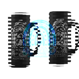 Be Kind Autism Awareness Tie Dye Rainbow Choose Kindness Coffee Mug | Seseable CA