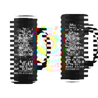 Be Kind Puzzle Tie Dye Autism Awareness Boy Girl Coffee Mug - Monsterry