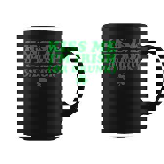 Kiss Me I'm Irish Or Drunk Shamrock Drinking Beer Coffee Mug - Thegiftio UK