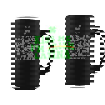 Kiss Me I'm Latina St Patrick Celebration Coffee Mug - Monsterry