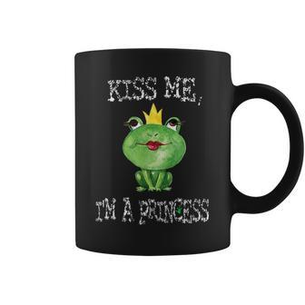 Kiss Me I'm A Princess Frog Tassen - Geschenkecke