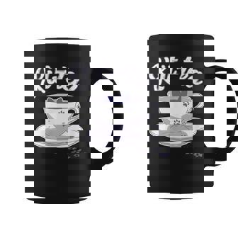 Kit- Tea Beverage Herbal Coffee Drinker Cat Lover Graphic Print Coffee Mug - Monsterry