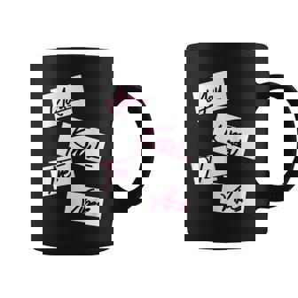 You Know The Vibe Sticky Notes Pink Graphic Print Coffee Mug - Monsterry