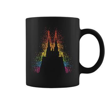 Kölner Dom Regenbogen Regenbogenfahne Pride Lgbtq Lesbisch Tassen - Geschenkecke